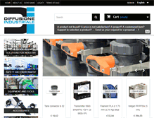 Tablet Screenshot of diffusioneindustriale.com